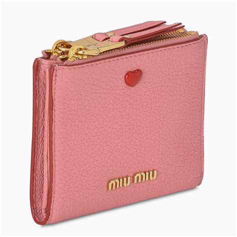 miu miu card holder heart|michael miu wallet.